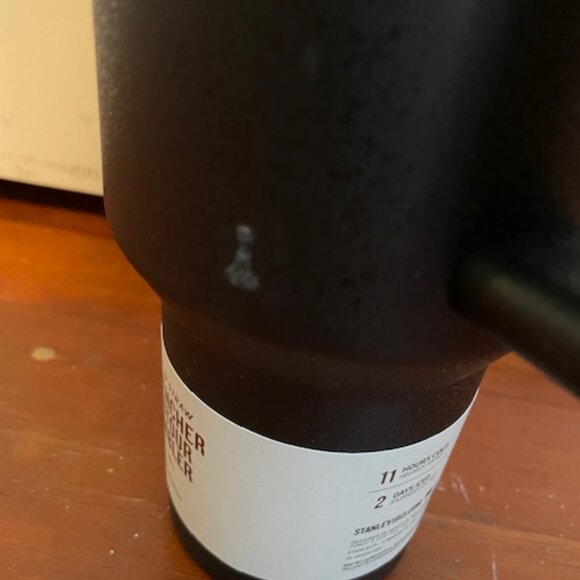 NEW Stanley Water Bottle 40 oz Flip Straw Quencher Tumbler Black *PLS READ - Picture 13 of 13